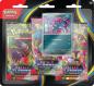 Preview: Pokemon ME02 Fatale Flammen 3-er Blister Deutsch