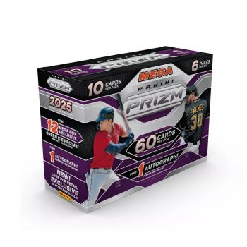 2025 Panini Prizm Baseball Mega Box