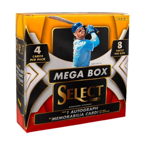 2025 Panini Select Baseball Mega Box