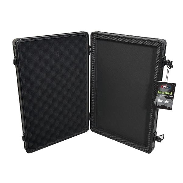 BCW Graded Comics Lock Case (Single) black BCW
