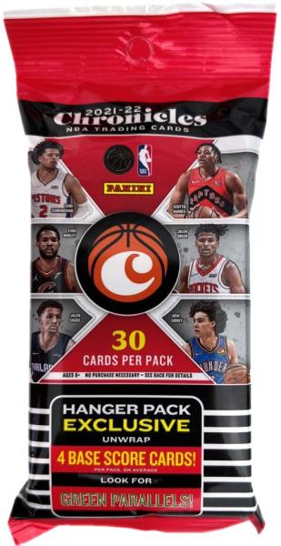 2021-22 Panini Chronicles Basketball Hanger Pack