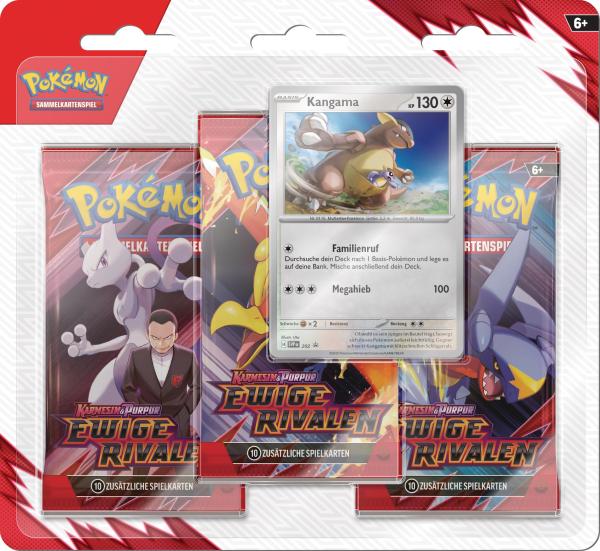 Pokemon K&P Ewige Rivalen 3er Blister *deutsch*