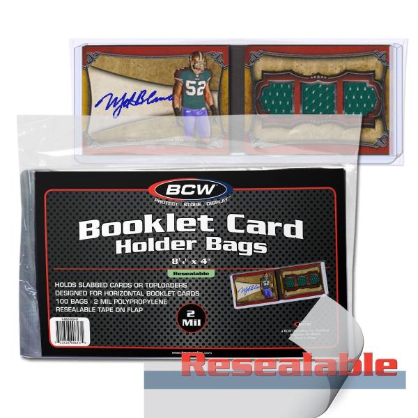 BCW Bag for Booklet Card Resealable