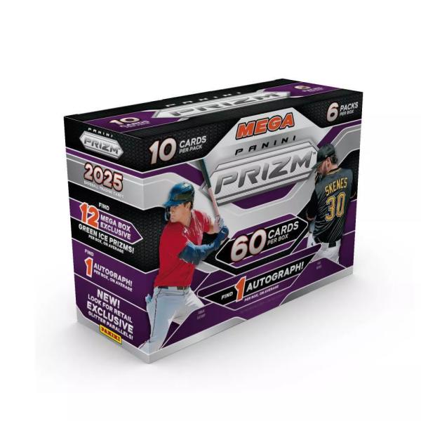 2025 Panini Prizm Baseball Mega Box