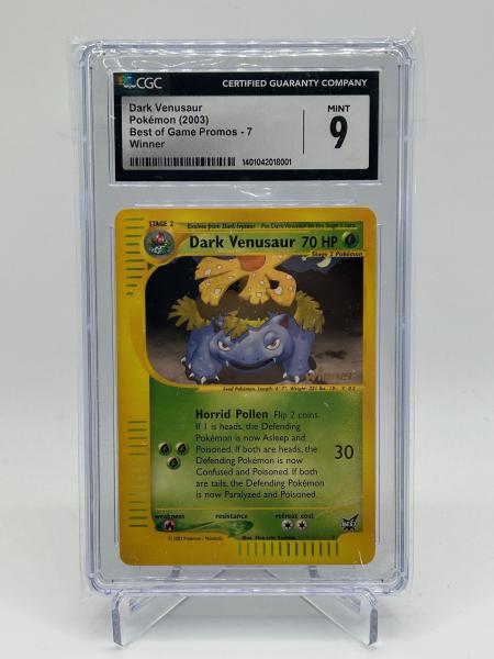 Dark Venusaur Promo "WINNER" CGC 9 English
