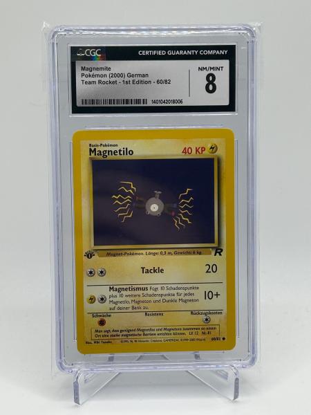 Magnetilo Team Rocket CGC 8 1ED German