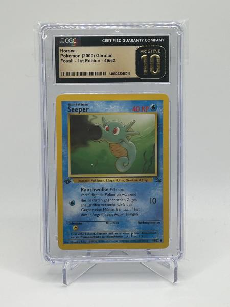 Seeper Fossil 1ED CGC 10 German