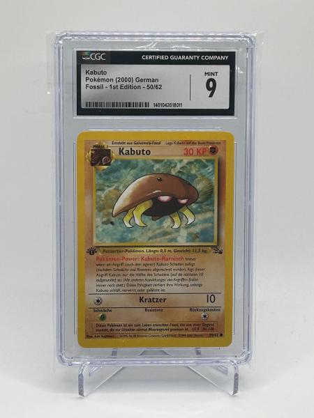 Kabuto Fossil 1ED CGC 9 German