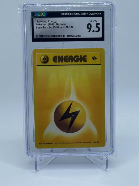 Elektro Energie Base Set 1ED CGC 9,5