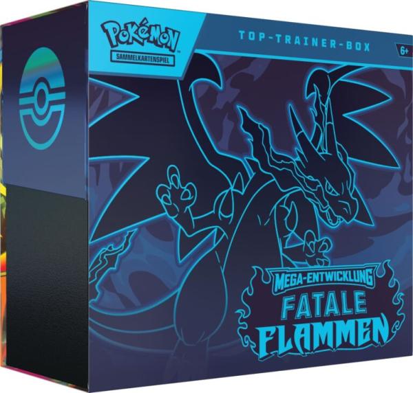 Pokemon ME02 Fatale Flammen TopTrainer Box deutsch