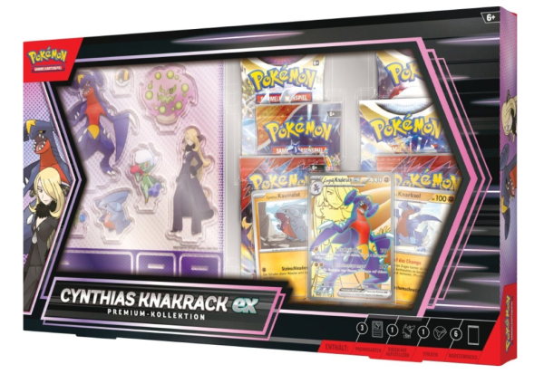 Pokémon Premium-Kollektion Cynthias Knakrack-ex