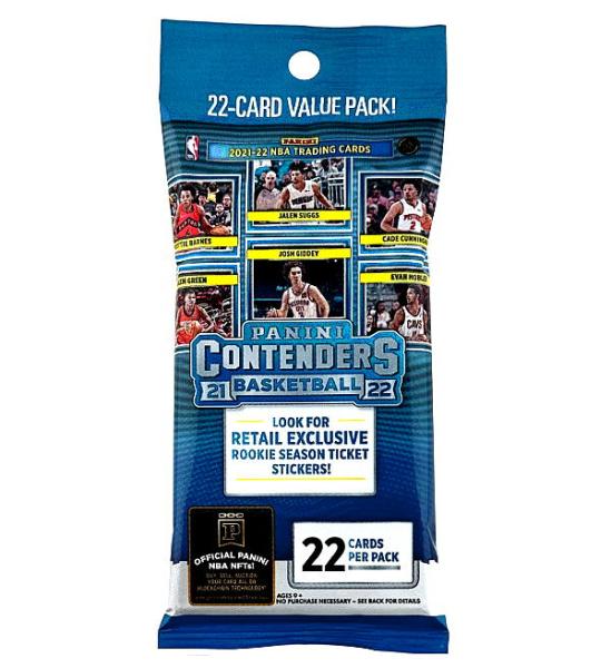 2021-22 Panini Contenders Basketball Fat Pack