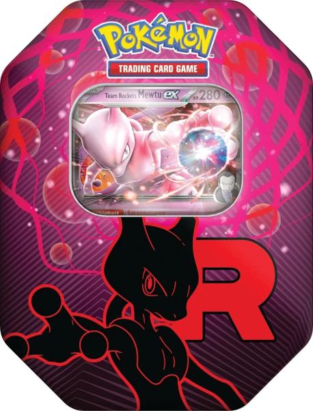 Pokémon Tin 123 Team Rockets Mewtu DE