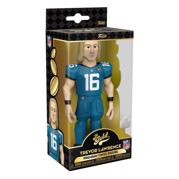 Jaguars Vinyl Gold Figuren 13 cm Trevor Lawrence